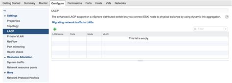 LACP Configuration in vSphere 6.5 - JB Computerization