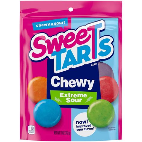 SweeTARTS Extreme Chewy Sour Candy, 11 oz Resealable Bag - Walmart.com