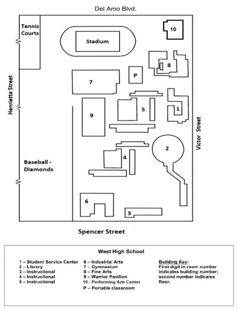 West High School Campus Map | Our School