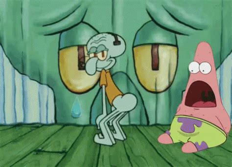 The Popular Squidward GIFs Everyone's Sharing