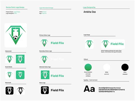 Field Flix | Logo Design (Graphic Design) by Amisha Das on Dribbble