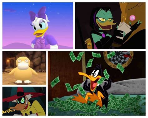 35 Duck Cartoon Characters