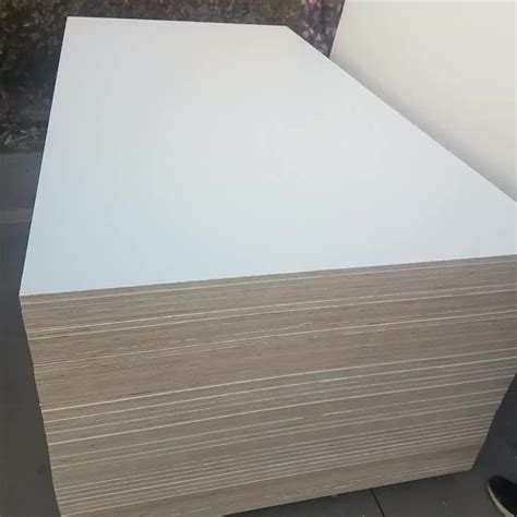 12mm 15mm 18mm aa grade Double Sided White Melamine Faced Laminated ...