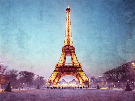 Wallpaper Mural - Vintage Paris - Photo Wallpaper