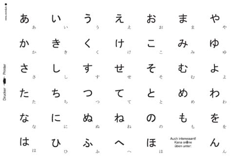 Hiragana Printable Flashcards - Printable Templates