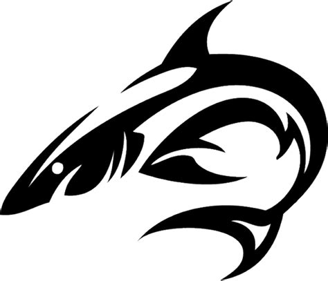 Tribal Shark Ocean Predator Sea Animal Vinyl Decal Sticker – Decals Hut