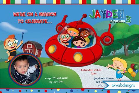 Little Einsteins Birthday Invitations Disney Little Einsteins Birthday ...