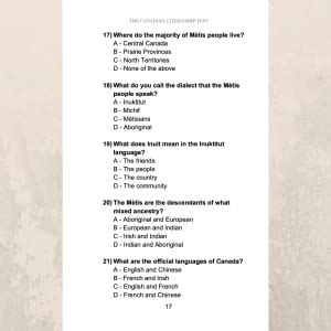 The Canadian Citizenship Test: Study Guide with 500+ Official Style ...