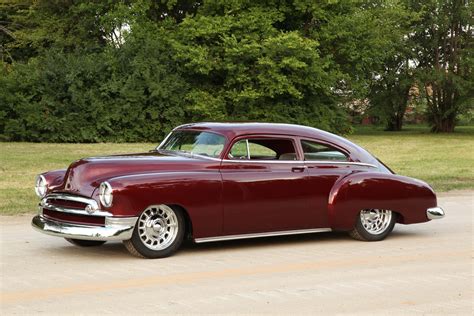 1950 Chevy Fleetline sports a blown-six!