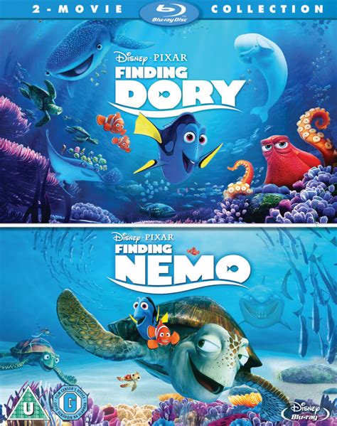 Finding Dory/Finding Nemo Double Pack Blu-ray | Zavvi