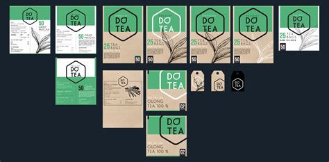 DO TEA - oolong tea bags on Behance