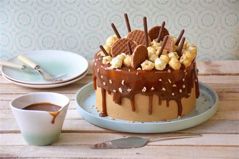 Chocolate caramel chicory layer cake - Anne-Sophie - Fashion Cooking