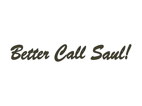 Better Call Saul TV Series Logo PNG vector in SVG, PDF, AI, CDR format