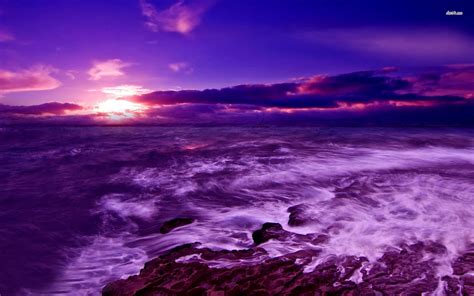 Purple Sunset Wallpaper - WallpaperSafari