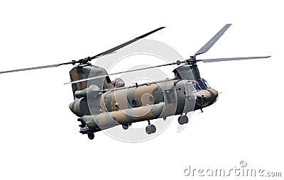 Tandem Rotor Helicopter Stock Photo - Image: 29251540