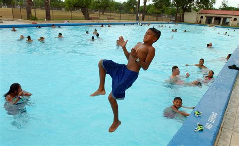 San Antonio’s historic public swimming pools reopen just in time for ...