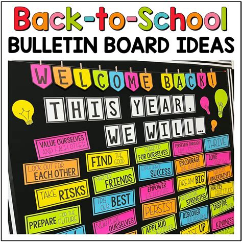 Simple Easy Welcome Back To School Bulletin Board Ideas ...