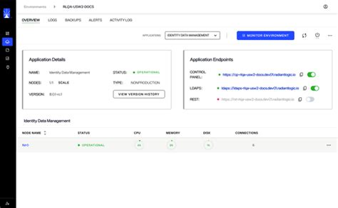 Enable/Disable Endpoints in an Environment from its Detailed View ...