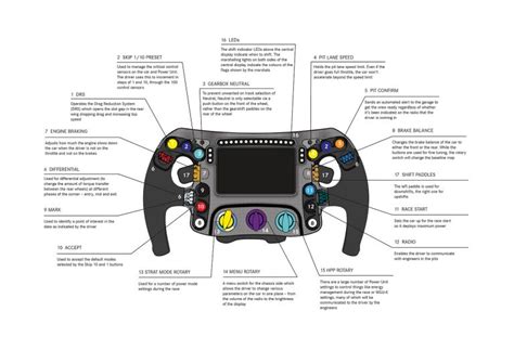 F1 Steering Wheel Explained