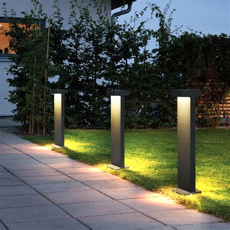 Bollard Light LED lamp Aluminum Modern Villa Park IP54