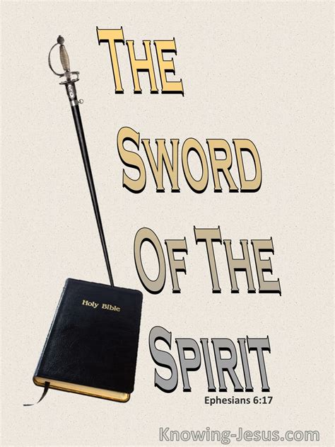 7 Bible verses about The Sword Of The Spirit