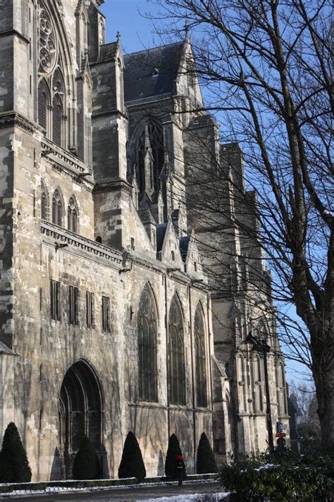 Saint-Quentin Basilica stock image. Image of quentin, church - 7836313