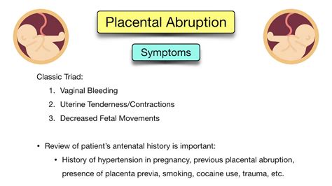 Placental Abruption: Symptoms, Causes, Treatment, Types, Ultrasound ...