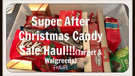 Super After Christmas Candy Sale Haul (Target & Walgreens) - YouTube