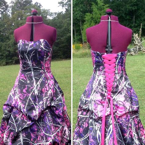 Camo Wedding Gown made with Muddy Girl | Camo wedding dresses, Camo ...