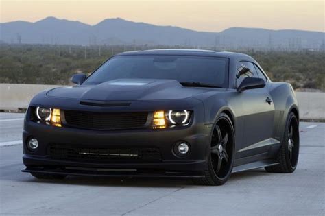 Chevrolet Camaro Matte Black - amazing photo gallery, some information ...