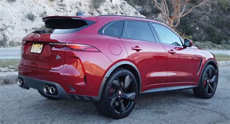 The Jaguar F-Pace SVR Is An Absolute Brute Of An SUV | Carscoops