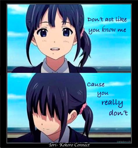 iori- kokoro connect | Kokoro connect, Kokoro, Anime quotes