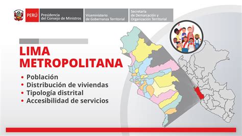 Lima Metropolitana: información territorial - Campañas - Presidencia ...