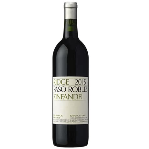 2015 Paso Robles Zinfandel - Ridge Vineyards