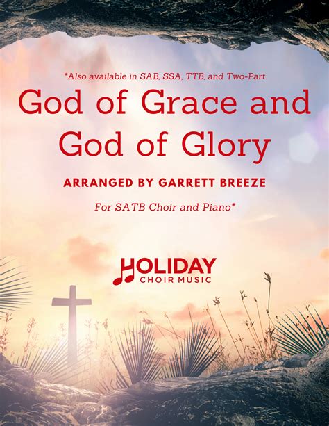 God of Grace and God of Glory | Holiday Choir Music