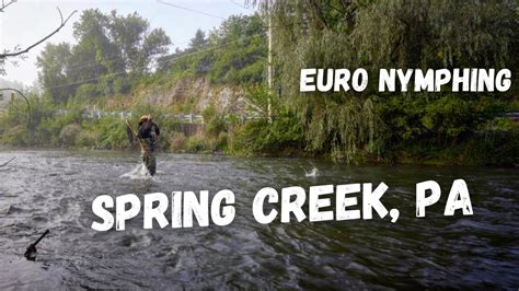 Spring Creek, PA (Fly Fishing for Wild Browns) 2023 - Fishing