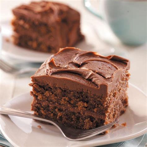 Chocolate Cake with Cocoa Frosting Recipe: How to Make It | Taste of Home