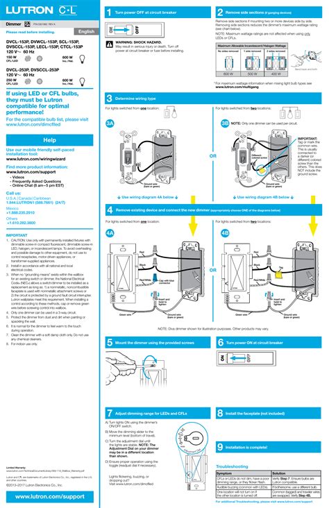 lutron caseta 3 way dimmer wiring diagram - Wiring Diagram and Schematics