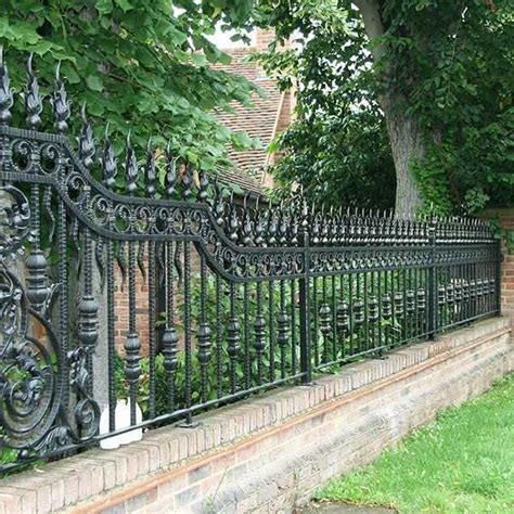 Modern Metal Yard Wrought Iron Fence Ideas for Sale From China Factory ...