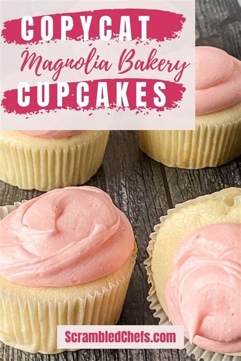 Copycat Magnolia Bakery Cupcakes Recipe | Scrambled Chefs