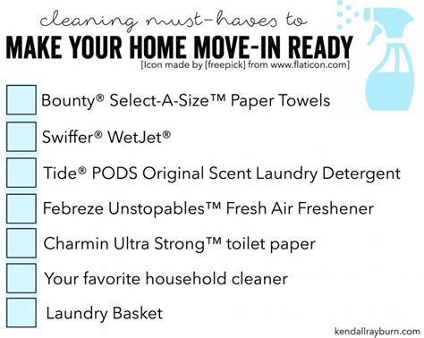 Tips to Make Your Home Move-In Ready