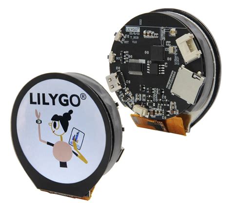 LILYGO T-RGB round color touch display is powered by ESP32-S3R8 ...