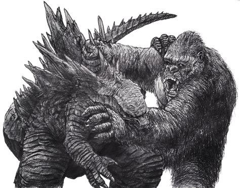 Godzilla vs. Kong Transparent 1 by MainMonsterMan on DeviantArt