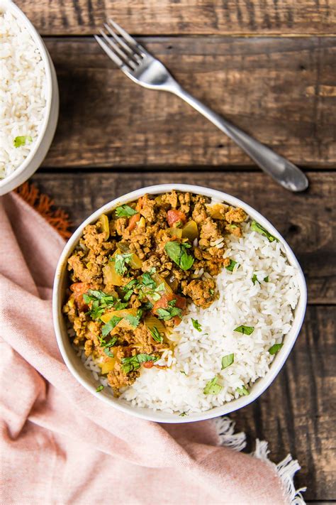 Easy, One Pan Paleo Ground Beef Korma — Foraged Dish