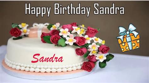 Happy Birthday Sandra Image Wishes - YouTube