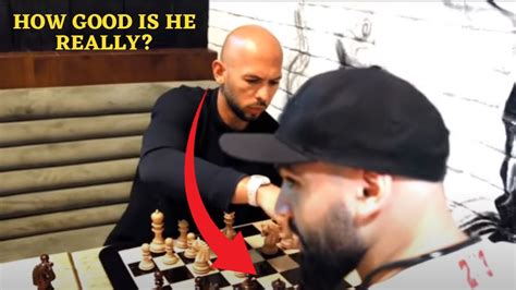 Is Andrew Tate Actually Good At chess... - YouTube