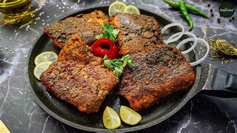 Tawa Fish Fry Recipe by SooperChef (Tawa Fish Pakistani Recipe ) - YouTube