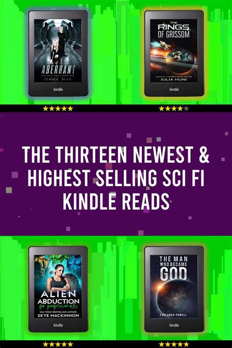 The Thirteen Newest & Highest Selling SCI FI Kindle Reads | Science ...