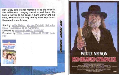 Red Headed Stranger (1986) - Willie Nelson DVD