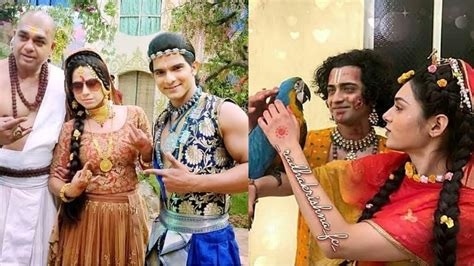 Radha Krishna Serial Cast Latest Offscreen Masti || Sumedh Mudgalkar ...